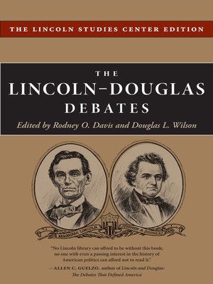 cover image of The Lincoln-Douglas Debates